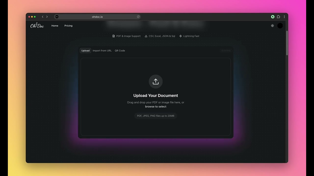 Oh! Doc - Watch the demo